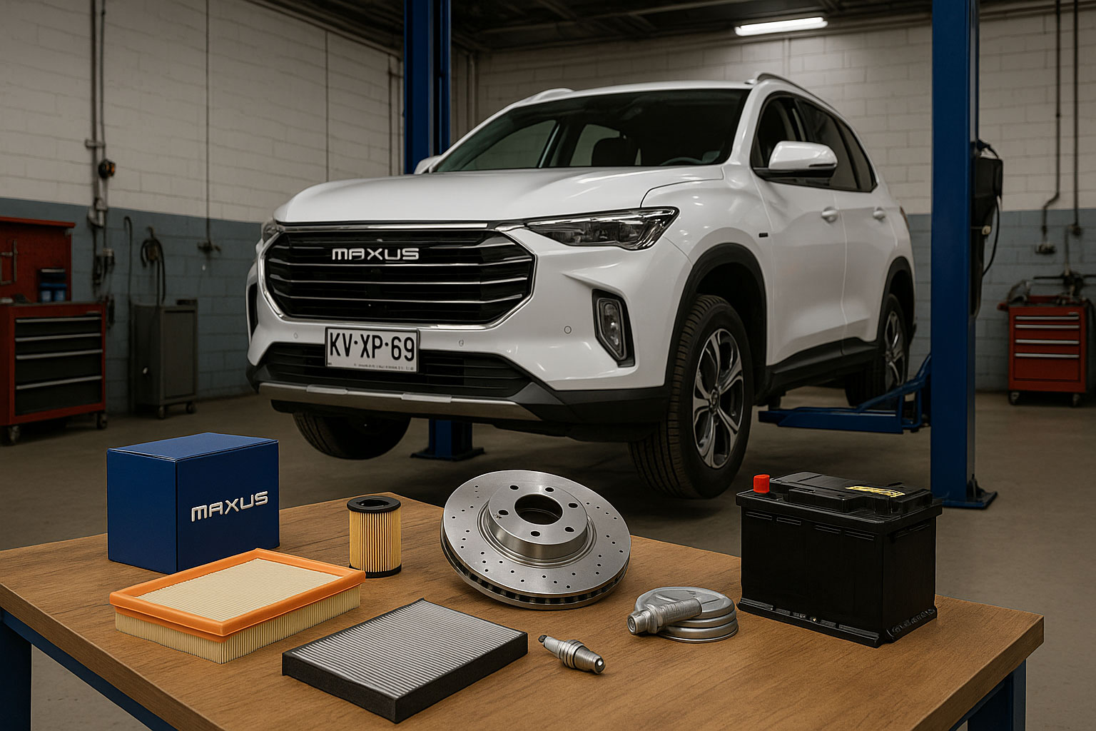 Repuestos Maxus: lo que debes saber para mantener tu furgón o SUV siempre productivo